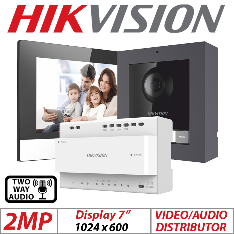 HIKVISION 2 WIRE ANALOG INTERCOM Doris CCTV