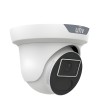 5MP UNIVIEW LIGHTHUNTER IR FIXED EYEBALL NETWORK CAMERA WITH DEEP LEARNING ARTIFICIAL INTELLIGENCE 2.8MM WHITE IPC3615SS-ADF28K-I1