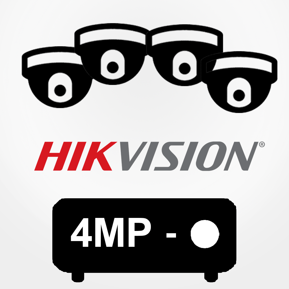 HIKVISION 4MP IP KIT