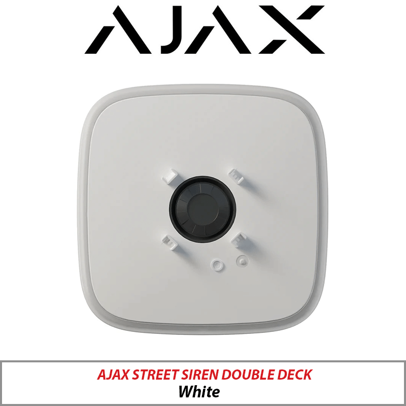 AJAX STREET SIREN DOUBLE DECK AJAX-22905-WHITE