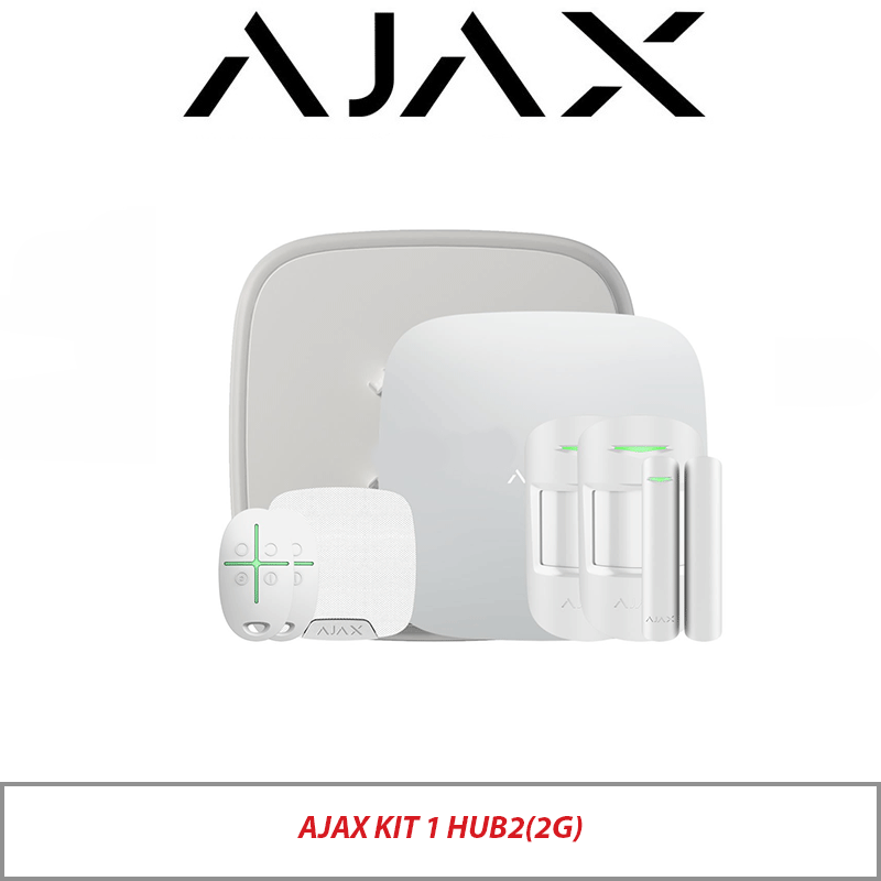AJAX  KIT 1 HUB2(2G) MP DD HOUSE SUPERIOR WHITE AJAX-75935-WHITE