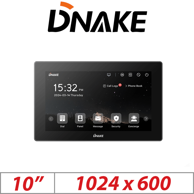 DNAKE 10 INCH LCD INDOOR MONITOR 280M-S3