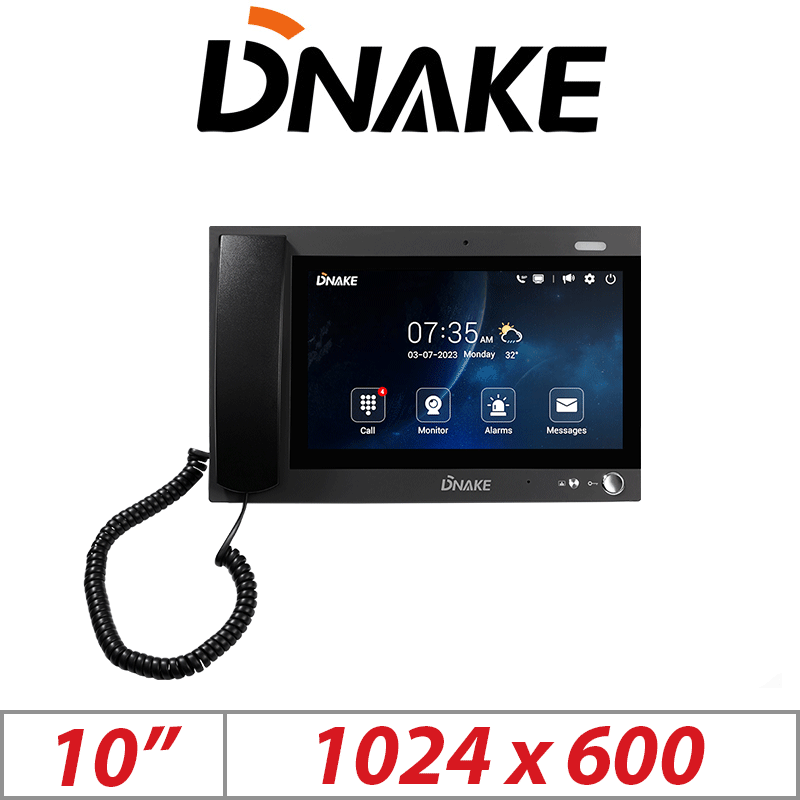 DNAKE 10 INCH LCD ANDROID INDOOR MASTER STATION 902C-A