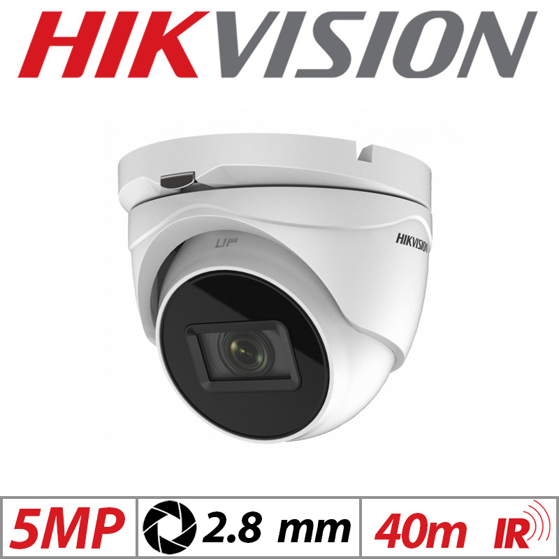 5MP HIKVISION FIXED TURRET CAMERA 2.8MM WHITE GRADED ITEM 5MP HIKVISION FIXED TURRET CAMERA 2.8MM WHITE GRADED ITEM