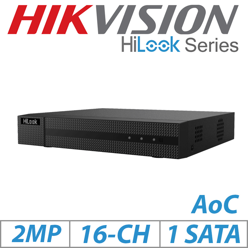 2MP 16CH HIKVISION HILOOK AOC 5-IN-1 DVR DVR-216G-M1