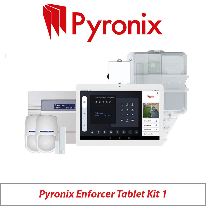 PYRONIX ENFORCER KIT1 TABLET INTUDER ALARM KIT WIFI V11 - ENF-TAB/KIT1-UK