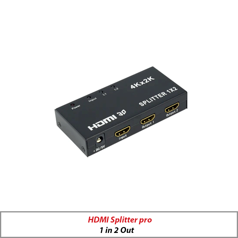 HDMI SPLITTER PRO - 1 IN 2 OUT HDMI SUPPORTS ULTRA HD 4K X 2K HDMI-SPLITTER-2W-PRO