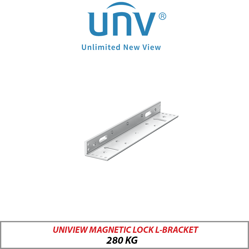 UNIVIEW MAGNETIC LOCK L-BRACKET 280 KG OEA-MS12-280L