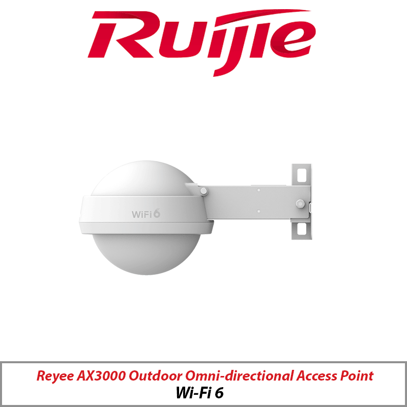 RUIJIE WI-FI 6 AX3000 HIGH-PERFORMANCE OUTDOOR OMNI-DIRECTIONAL ACCESS POINT RG-RAP6262
