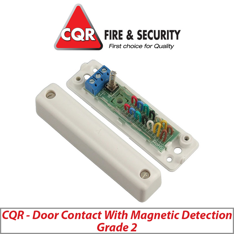 CQR SURFACE DOOR CONTACT WITH MAGNETIC DETECTION GRADE 3 SC570-WH-MULTI