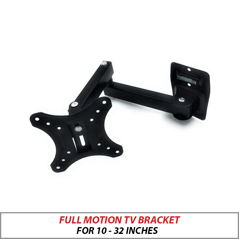 FULL MOTION TV BRACKET FOR 10 - 32 INCHES TV-BRK-FM-1032