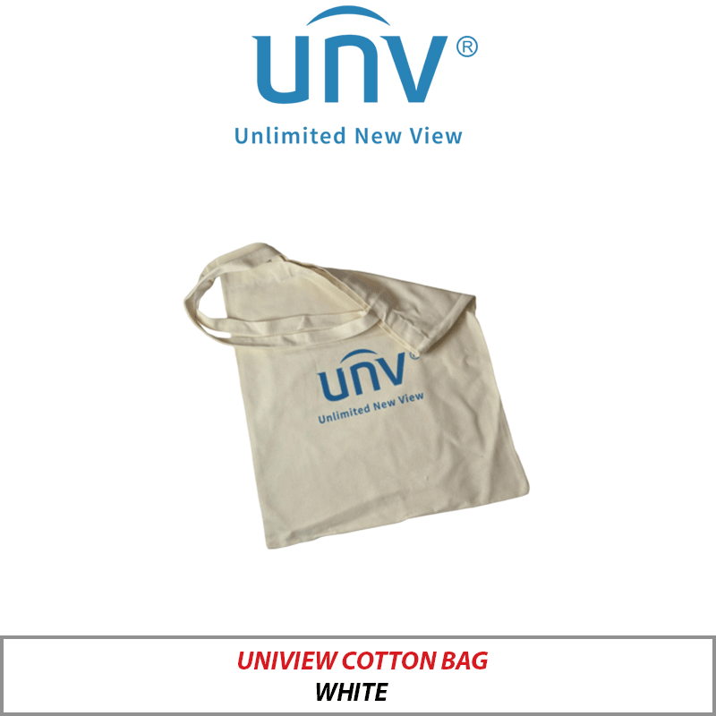 UNIVIEW COTTON BAG WHITE
