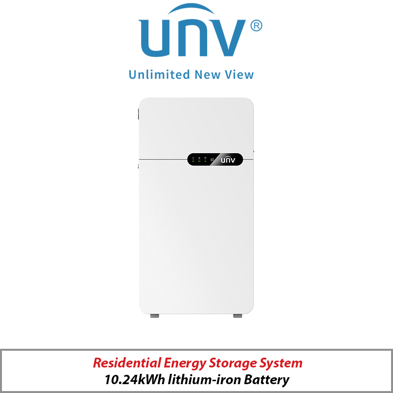 UNIVIVEW RESIDENTIAL SOLAR PANEL INVERTER PLUS BATTERY STORAGE SYSTEM ESS-SAH5B10-A-EU