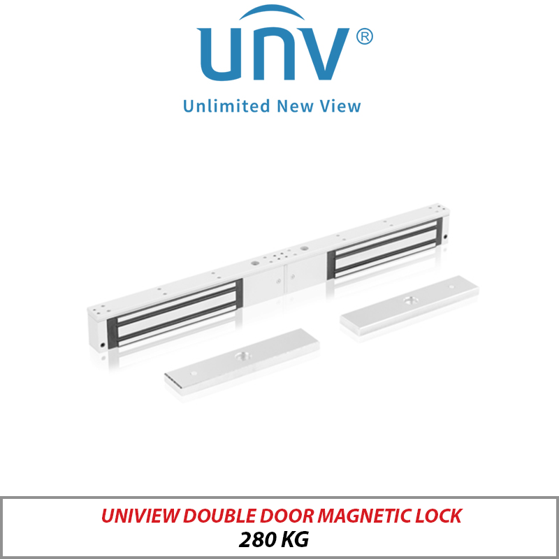 UNIVIEW DOUBLE DOOR MAGNETIC LOCK 280KG OEA-ML22-280