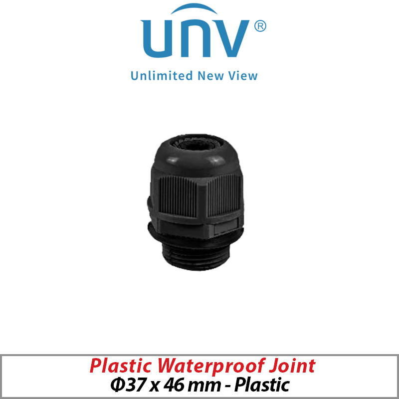 ‌UNIVIEW PLASTIC WATERPROOF JOINT BLACK TR-A01-IN-BLACK