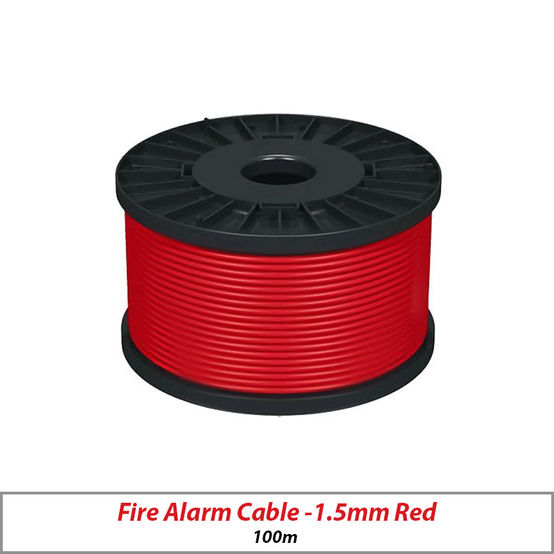 100M FIRE ALARM CABLE -1.5MM RED VFP-215ERH